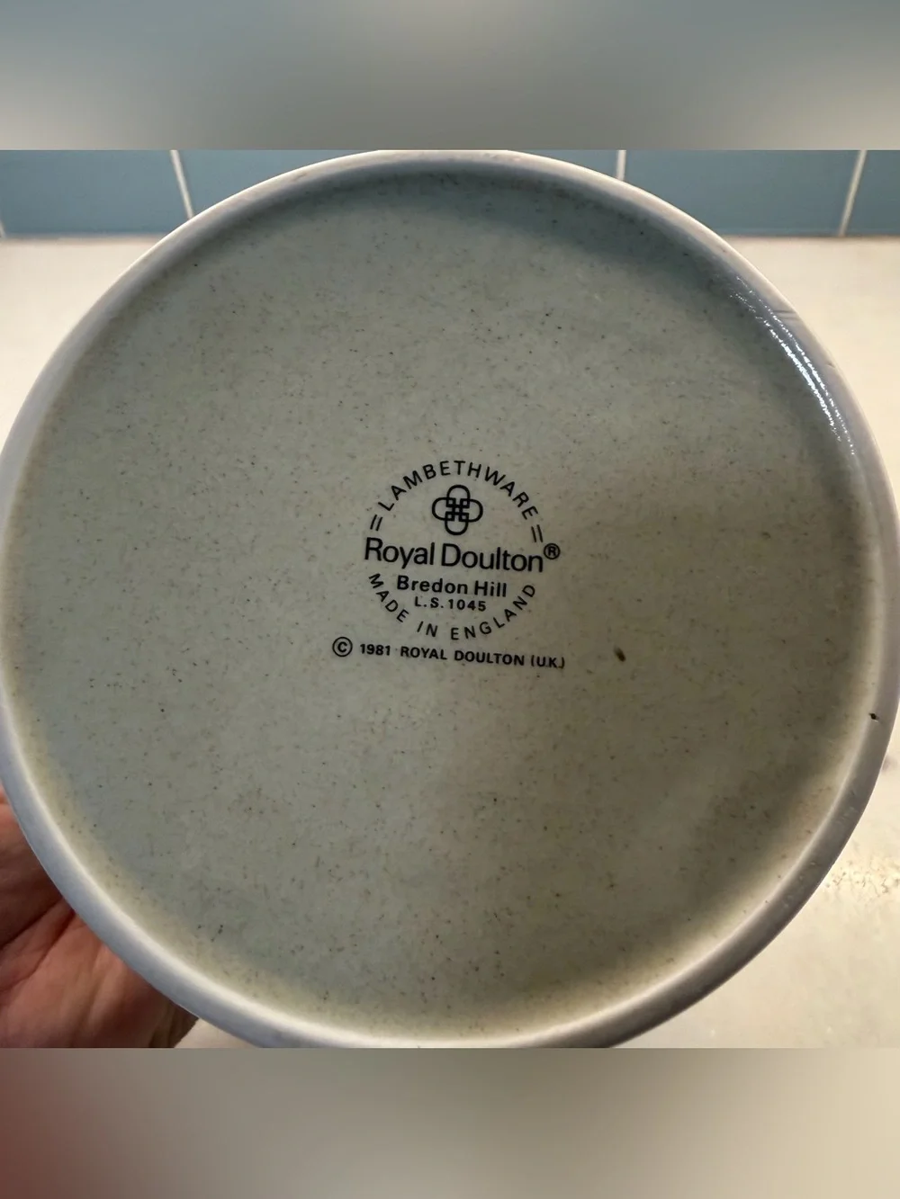 Royal Doulton Cream Ceramic Bowls with Floral Motif